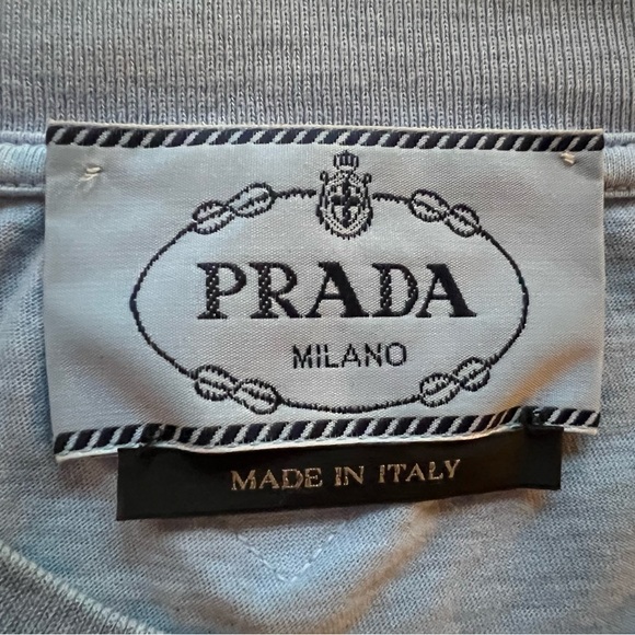 Prada cotton t-shirt size L - Picture 3 of 7